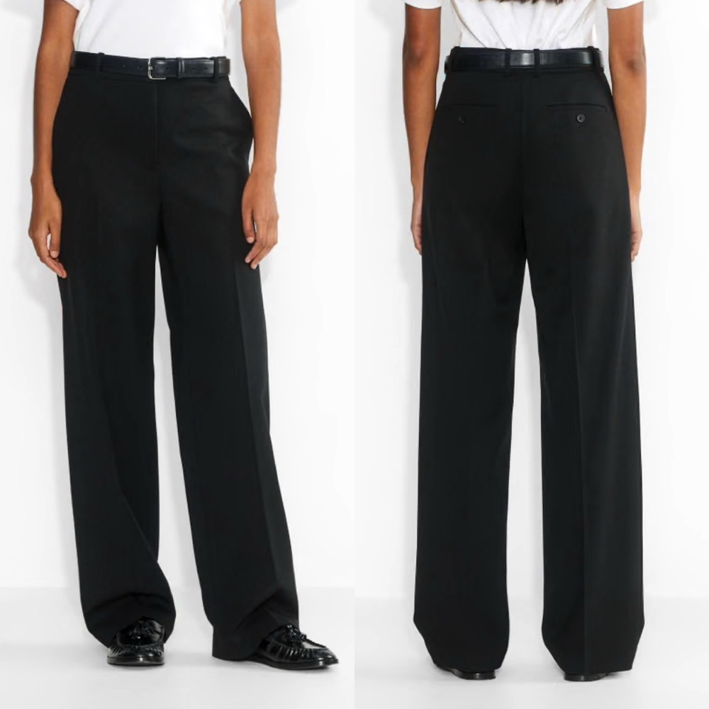 Aritzia Babaton Agency Wool Twill Pants in Black - Picture 9 of 10